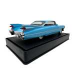 Macheta Auto Cadillac Eldorado 1959 replica albastra clasica cu usi deschise 1:32 - imagine 6