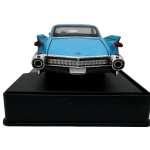 Macheta Auto Cadillac Eldorado 1959 replica albastra clasica cu usi deschise 1:32 - imagine 5