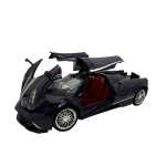 Macheta metal Pagani Huayra roadster 1/18 sunet, lumini, deschide usile si capotele - imagine 7