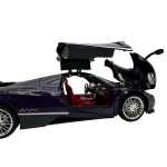 Macheta metal Pagani Huayra roadster 1/18 sunet, lumini, deschide usile si capotele - imagine 13