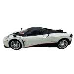 Macheta metal Pagani Huayra roadster alb 1/18 sunet, lumini, deschide usile si capotele - imagine 5