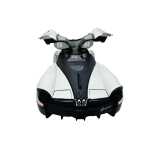 Macheta metal Pagani Huayra roadster alb 1/18 sunet, lumini, deschide usile si capotele - imagine 15