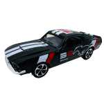 Macheta Ford Mustang negru 1/32 lumini sunete deschide usile - imagine 5