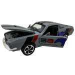 Macheta Ford Mustang gri 1/32 lumini sunete deschide usile - imagine 7