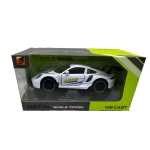 Macheta Porsche 911 GT3 RS 1:32 metal alb sport cu usi deschise