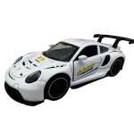 Macheta Porsche 911 GT3 RS 1:32 metal alb sport cu usi deschise