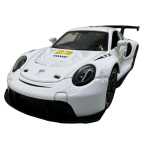 Macheta Porsche 911 GT3 RS 1:32 metal alb sport cu usi deschise - imagine 4
