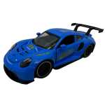 Macheta Porsche 911 GT3 RS 1:32 metal albastru sport cu usi deschise
