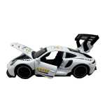 Macheta Porsche 911 GT3 RS 1:32 metal alb sport cu usi deschise - imagine 9