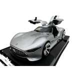 Macheta Mercedes Benz AMG Vision GT argintiu 1:32 replica sunete lumini deschide usi - imagine 4