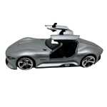 Macheta Mercedes Benz AMG Vision GT argintiu 1:32 replica sunete lumini deschide usi - imagine 15