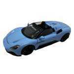Macheta Maserati MC20 albastru 1:24 replica metal lumini si sunete usi capota portbagaj deschise - imagine 14