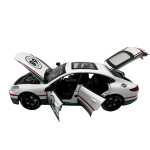 Macheta Auto Porsche Panamera Racing alb cu fum 1:24 metal lumini si sunete usi capota portbagaj deschise - imagine 7