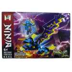 Set constructie Ninja Fulger 4 in 1, 142 piese