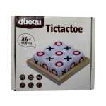 Joc Tic Tac Toe din lemn pentru copii 13x13x4 cm