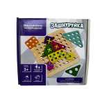 Joc de insnuruire din lemn cu forme geometrice Montessori STEM - imagine 5