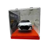Macheta BMW seria 7 760 1/28 alb cu sunet lumini deschide usile si capotele - imagine 4