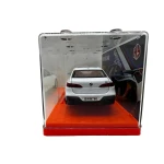 Macheta BMW seria 7 760 1/28 alb cu sunet lumini deschide usile si capotele - imagine 5