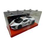 Macheta Lamborghini Sian alb Italia 1/28 sunete lumini deschide usile