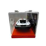 Macheta Lamborghini Sian alb Italia 1/28 sunete lumini deschide usile - imagine 4