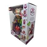 Papusa interactiva Baby Doll Lovely Set cu 12 sunete, accesorii, olita si biberon - imagine 4