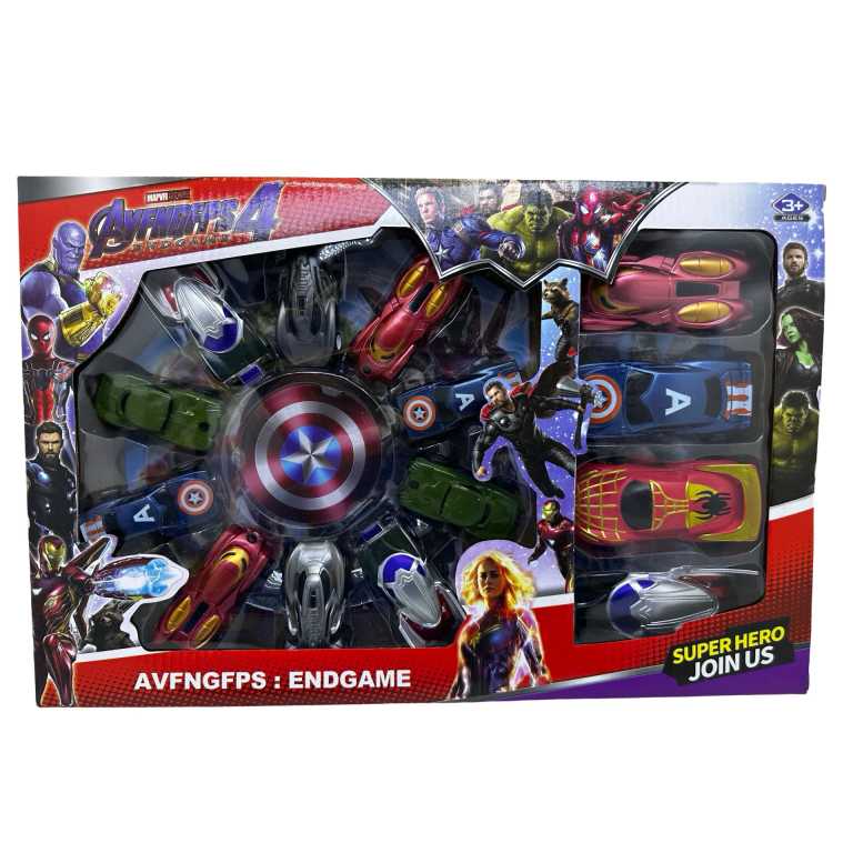 Set 14 machete metal Avengers