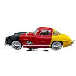 Macheta Mercedes 300SL retro 1:22 Die-Cast cu lumini, sunete si usi tip aripa - imagine 4