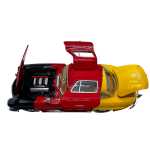 Macheta Mercedes 300SL retro 1:22 Die-Cast cu lumini, sunete si usi tip aripa - imagine 11