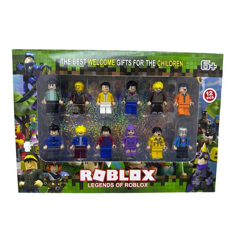 Set figurine de jucarie oameni Roblox BlockHeroes