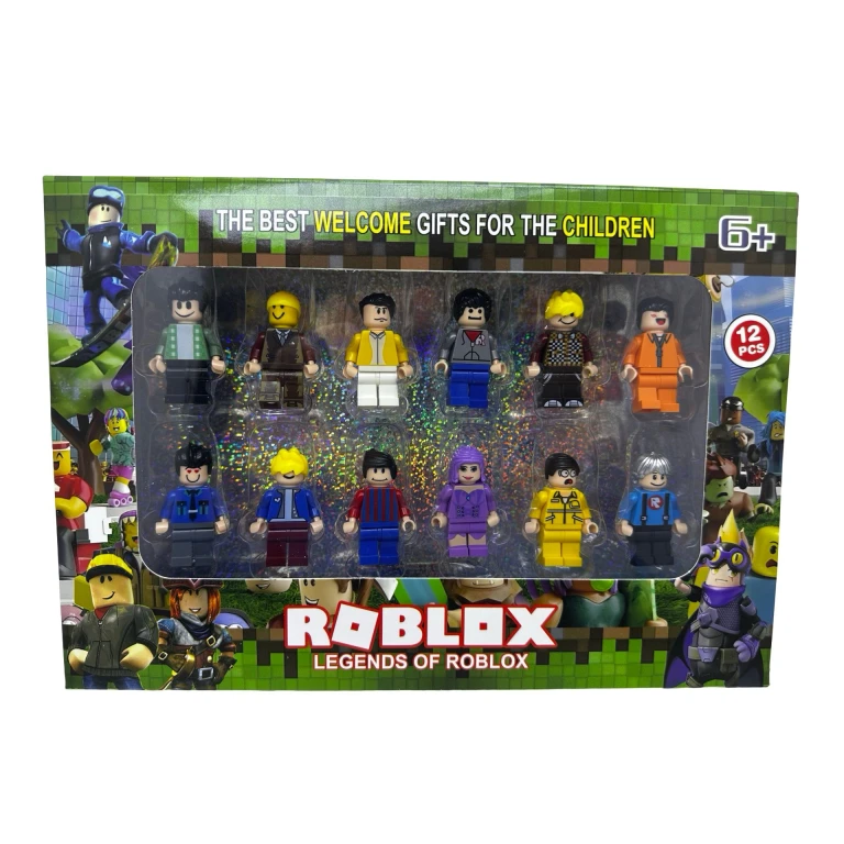 Set figurine de jucarie oameni Roblox BlockHeroes