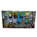 Set figurine Minecraft Movie cu accesorii si personaje diverse 10 piese