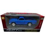 Macheta metalica Pick-Up Classic albastra 1:32 Die-Cast cu lumini si sunete