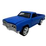 Macheta metalica Pick-Up Classic albastra 1:32 Die-Cast cu lumini si sunete - imagine 3