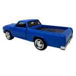 Macheta metalica Pick-Up Classic albastra 1:32 Die-Cast cu lumini si sunete - imagine 6