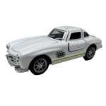 Masinuta metalica sport clasica 1:43 cu usi tip aripa si mecanism pull-back - imagine 4