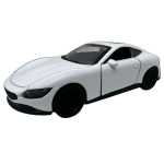 Macheta metal Mercedes alb 1/36 cu sunete si lumina