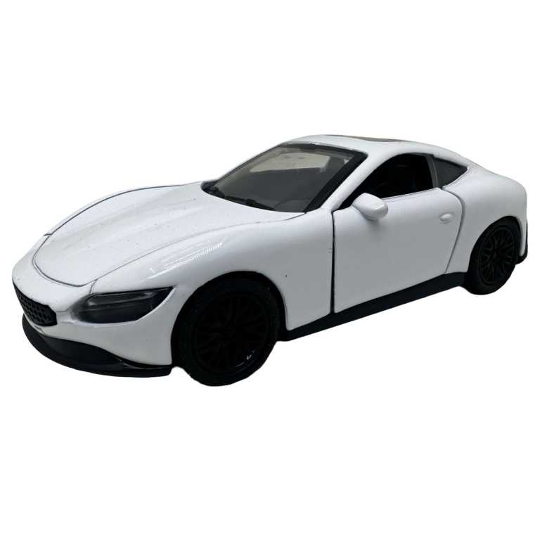 Macheta metal Mercedes alb 1/36 cu sunete si lumina