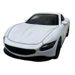 Macheta metal Mercedes alb 1/36 cu sunete si lumina - imagine 5