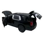 Macheta metalica SUV negru Die-Cast 1:32 cu lumini si sunete, usi deschise - imagine 4