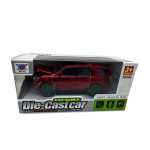 Macheta metalica SUV rosu Die-Cast 1:32 cu lumini si sunete, usi deschise