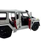 Macheta Mercedes G-Class Brabus 1:18 cu lumini sunete – model premium - imagine 18