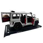 Macheta Mercedes G-Class Brabus 1:18 cu lumini sunete – model premium - imagine 19