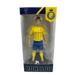 Figurina fotbalist Cristiano Ronaldo din plastic galben 20 cm