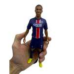 Figurina Mbappe PSG cu minge – editie speciala, 21 cm - imagine 6