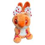 Stitch de plus Candy Stitch jucarie pufoasa colorata cu funda mare