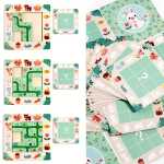 Puzzle lemn labirint Wayfinding STEM pentru copii 3 ani plus 19x20x4 cm - imagine 3