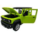 Macheta Suzuki Jimmy verde 1:24 replica metal lumini si sunete deschide usile - imagine 8