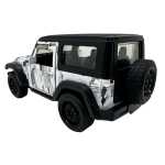 Macheta Jeep Wrangler camuflaj alb sunete lumini deschide usile 1/36 - imagine 5
