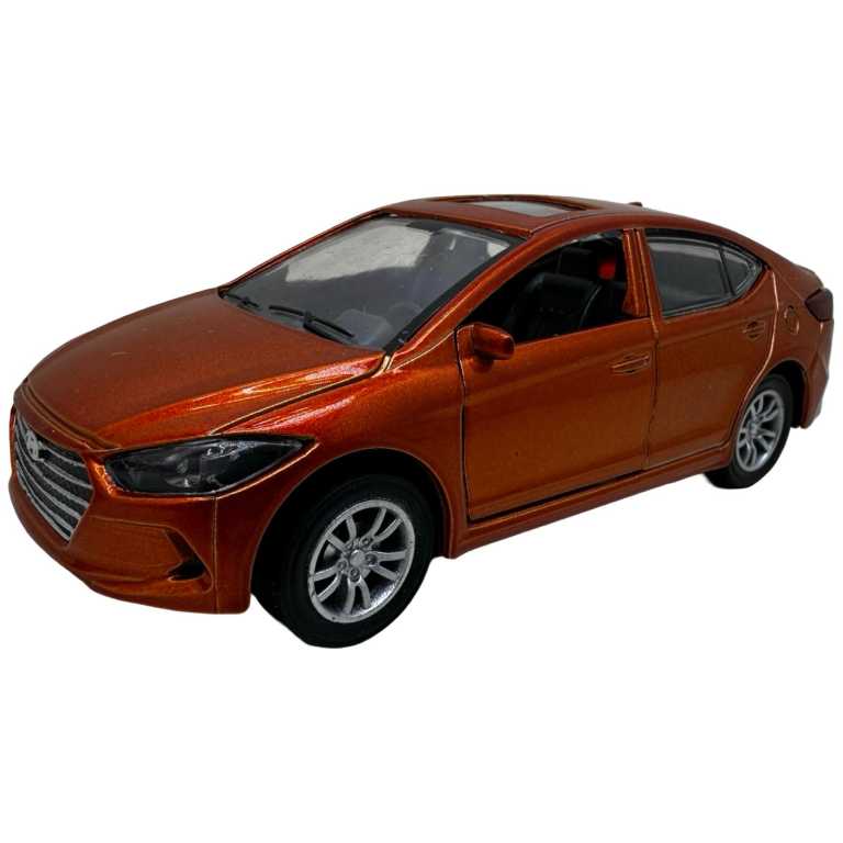 Macheta Hyundai Elantra aramiu 1:32 replica metal lumini si sunete deschide usile