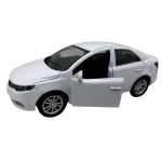 Macheta KIA CERATO alba 1:32 metal sunete si lumini usi deschise - imagine 6